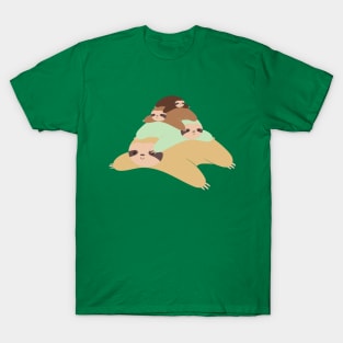 Funny sloth stack T-Shirt